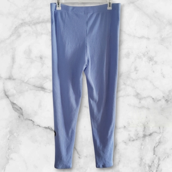 Almost Famous Soft Blue O-Ring Top 2 Piece Knit Lounge Set Size 3X - Picture 6 of 12